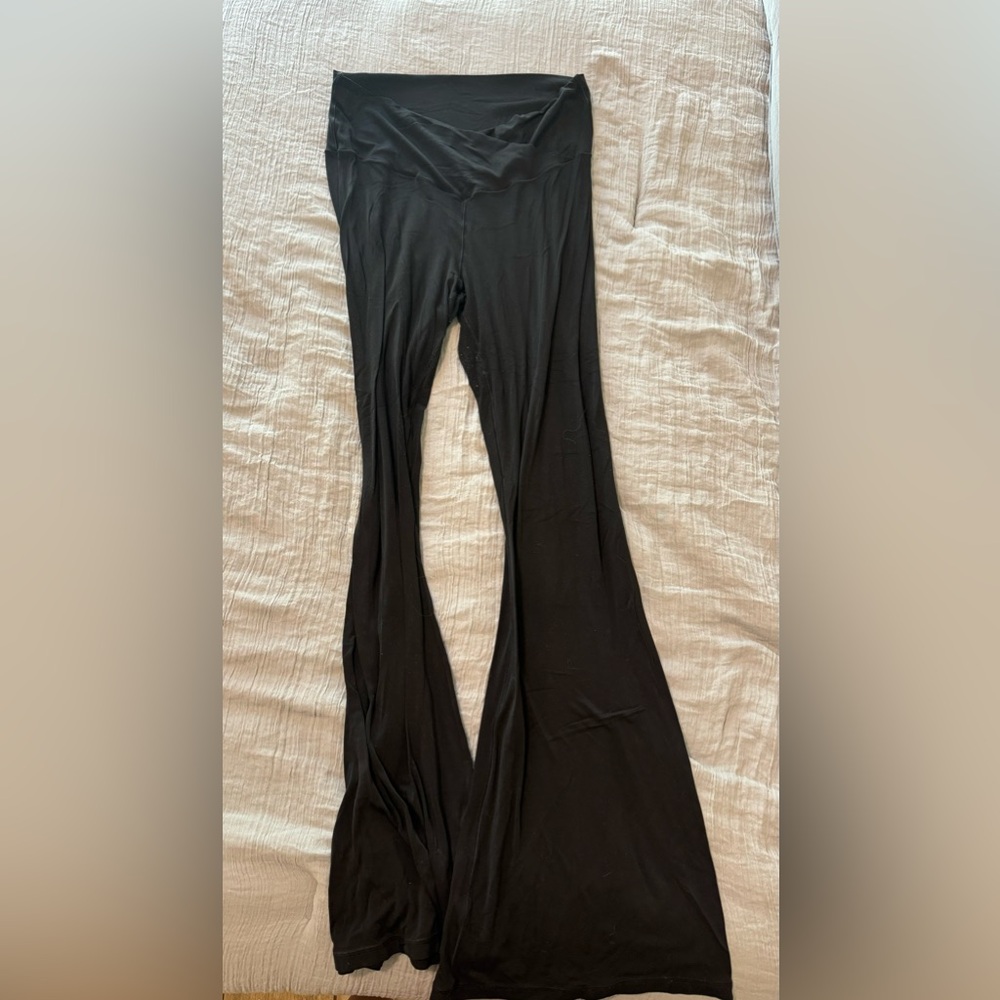 Black Flared Leggings